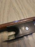 Vintage Paesold Pre War Germany Violin Bow 24 5/8" Round Pernembuco Ebony Frog. Fixed Price $99.99.