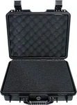 14IN Waterproof Hard Case With Diy Customizable Foam 14.2 X 12 3.9IN, Black. Fixed Price $50.06.