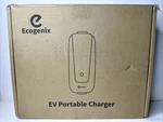 Ecogenix EC23P Carbon Fiber Level & Portable Charger 16AMP (new) Open Box. Fixed Price $80.00.