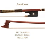 Jonpaul Vetta Gold Mounted Carbon Composite Viola Bow. Fixed Price $5049.00.