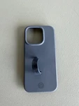 Loopy Case Iphone 16 Pro Denim Leather Feel Blue Right Hand. Fixed Price $16.99.
