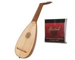 Roosebeck 7-COURSE Travel Lute, Sheesham W/ Gig Bag + String. Fixed Price $569.99.
