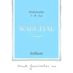 New Warchal Brilliant Cello String 4/4 Synthetic/ Tungsten Silver. Fixed Price $115.18.