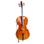 4/4 Cello Bag Bow Rosin Bridge Accessories Basswood Gift Natural Color New. Fixed Price $234.98.