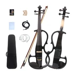 16 Inch Silent Electric Viola Solid Wood 4 String With Ebony Fittings,case,bow. Fixed Price $167.00.