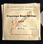 Dr. Thomastik Upright String Bass Set - Orchestra Tuning. Fixed Price $159.00.