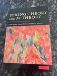 String And M-theory By Becker Katrin; Hb/dj. Fixed Price $80.00.