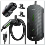 Carbon Fiber Level 1&2 Fast Charger For All Tesla 12AMP 110V-240V, 25 Ft Exte. Fixed Price $100.00.