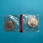 1987 P&d Kennedy Half Dollar Set Mint Cello Free Ship ***see Pics. Fixed Price $8.88.