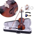 Glarry Acoustic Violin 4/4 Retro Matte Spruce Wood W/case Musical Instruments. Fixed Price $61.98.