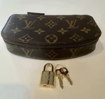 Louis Vuitton Poche Monte Carlo Monogram Jewelry Case Pm Travel Zipper. Fixed Price $875.00.