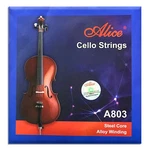 Alice Cello Strings 4/4 Full Steel Core Alloy Winding Adgc A803. Fixed Price $29.99.