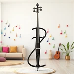 4/4 Full Size Beginner Silent Electric Cello Set S-shaped Bag Bow Earphone. Fixed Price $339.99.
