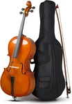 Ktaxon 3/4 Cello, Beginner Acoustic Set With Portable Bag, Bow, Rosi. Fixed Price $336.63.