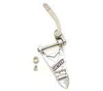 006-0134-100 Gretsch Bigsby B3 Chrome Tremolo Tailpiece W/handle Arch-top Guitar. Fixed Price $195.00.