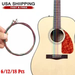 3 Sets Of 6 Guitar Strings Replacement Steel For Electric Acoustic. Fixed Price $5.36.