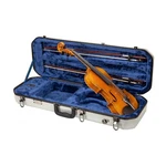 Crossrock 4/4 Violin Case-abs Hardshell With Interior Compartment-silver. Fixed Price $118.99.