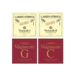 Larsen Magnacore Soloist 4/4 Cello String Set - Medium. Fixed Price $629.51.