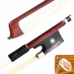 Vingobow Brazilwood Violin 3/4 Size 69CM Ebony Frog Natural Mongolian White. Fixed Price $97.17.