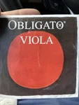 Pirastro Obligato Series Viola C String 16.5 In. Medium Tungsten Sterling Silver. Fixed Price $49.99.