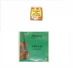 Merano Cello Strings + Pitch Pipe 1/2 1/4 1/8 1/10 1/16. Fixed Price $19.99.