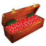Marion Domino Double Six Red Jumbo Tournament Professional Size With Spinners.... Fixed Price $79.15.
