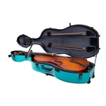 Crossrock Fiberglass Case With Wheels Fits 4/4 Full Size Cello-mint-blue. Fixed Price $589.99.