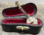 **broadway Gifts** Miniature Dollhouse Banjo Or Pin W/ Case. Fixed Price $35.00.