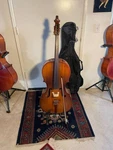 3/4 Cello Antique Engelhardt. Fixed Price $279.99.
