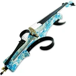 Kinglos Electric Cello Model: DSDT-1201 Blue / White Silent. Fixed Price $599.00.