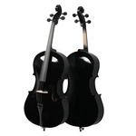 High Quality Cello 4/4 Full Size Black Basswood +bag+bow+rosin+bridge. Fixed Price $158.99.
