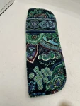 Vera Bradley Curling Or Flat Iron Travel Cover Case Retired Blue Rhapsody. Fixed Price $11.00.