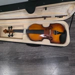 Cecilio CVN-300 Solid Wood Violin 4/4 Full Size With Bow And Hard Case Outfit. Fixed Price $200.00.