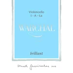 New Warchal Brilliant Cello String 4/4 Synthetic/ Tungsten Silver. Fixed Price $72.55.