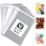 Clear Resealable Cellophane Bags 300 Pcs 5 X7 Bakery Poly Neoact Good Candle. Fixed Price $20.00.