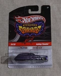 Hot Wheels Wayne's Garage #24/39 Purple Rolling Thunder Real Riders With Case. Fixed Price $25.00.