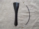 Natural Ebony 4/4 Cello Tailpiece. Fixed Price $15.00.