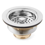 Signature Hardware 446624 4-1/2" Basket Strainer With Tailpiece Chrome. Fixed Price $107.84.