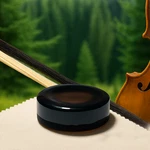 Rosin For Violin - Viola Cello Bow, Round Shape Naturally Dark. Fixed Price $12.99.