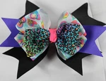 Nwot Handmade Kids Hair Bow Clip Lisa Frank Inspired Theme. Fixed Price $7.99.