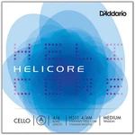 D'addario Helicore Series Cello String 4/4 Size Medium. Fixed Price $21.99.