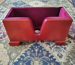 Gift Cello Wooden Stand-bow Holder-display-protection-solid Plush Velvet. Fixed Price $161.00.