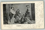 13304778 - Four Balaton Violin Cello Costumes Ladies Music Group 1902. Fixed Price $25.07.