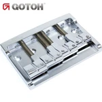 New Gotoh S510B-4 4-STRING Bass Bridge Steel Base Plate, Brass Saddles Chrome. Fixed Price $177.95.