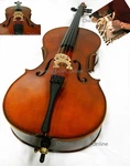 New Solid Wood Cello 1/8 Size, Good Set-up +prelude Strings Bow Bag Rosin. Fixed Price $498.00.