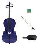 Merano Purple Cello,bag,bow, Sets Of Strings, Bridge, Rosin 1/4 1/8 For Student. Fixed Price $259.99.