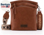 Double Compartments Cross Body Bag For Women With Adjustable Strap And Specializ. Fixed Price $50.57.