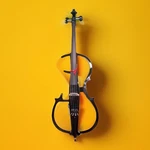 Cecilio CECO-2BK Ebony Electric Silent Metallic Cello, Style 2, 4/4 (full Size). Fixed Price $299.00.