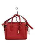 Michael Kors Shoulder Bag Leather Red Solid Color AV-1910. Fixed Price $130.07.
