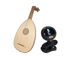 Roosebeck 6-COURSE Walnut Lute W/ Gig Bag + Tuner. Fixed Price $1019.99.